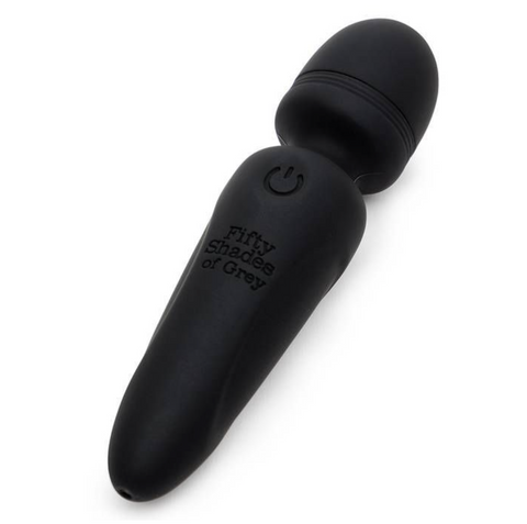 Fifty Shades of Grey | Sensation Rechargeable Mini Wand Vibrator - Black