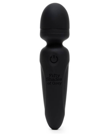 Fifty Shades of Grey | Sensation Rechargeable Mini Wand Vibrator - Black