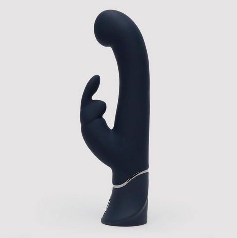 Fifty Shades of Grey | Greedy Girl Dual Density G-Spot Rabbit Vibrator - Black
