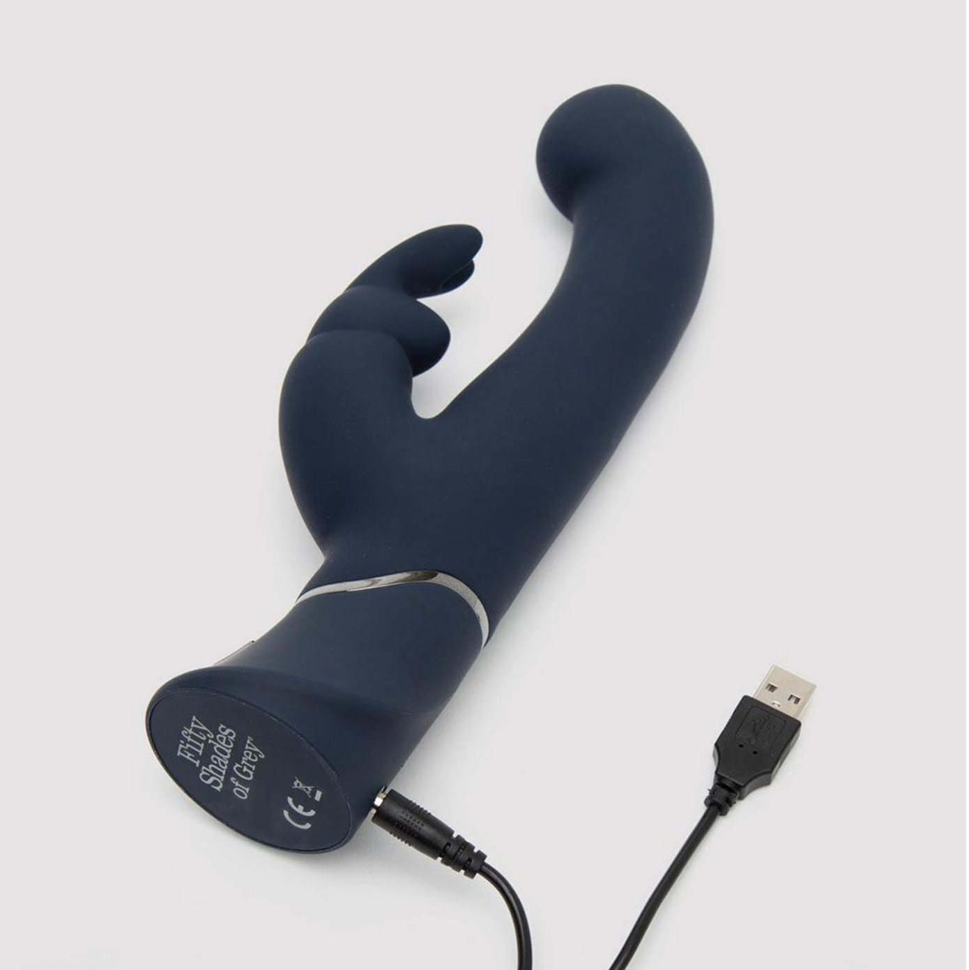Fifty Shades of Grey | Greedy Girl Dual Density G-Spot Rabbit Vibrator - Black
