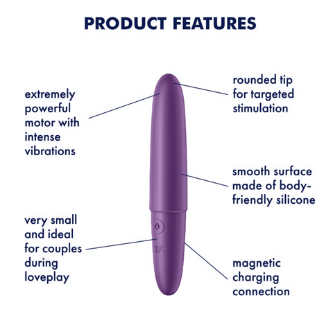 Satisfyer | Ultra Power Bullet 6 Vibrator - Violet