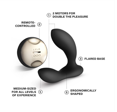 LELO Hugo 2 remote prostate massager with wireless control | KSutra
