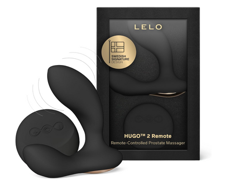 LELO Hugo prostate massager black – premium luxury design | KSutra