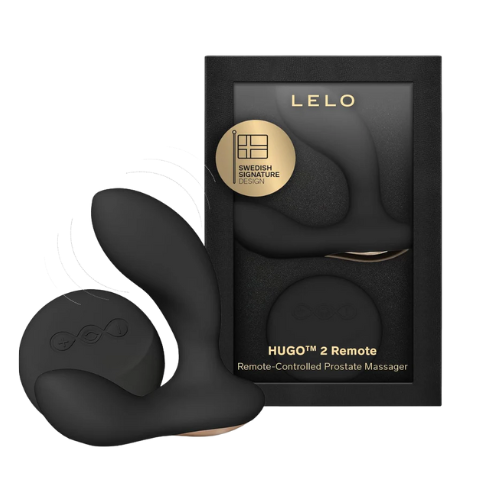 LELO Hugo in black – premium luxury wearable design | KSutra