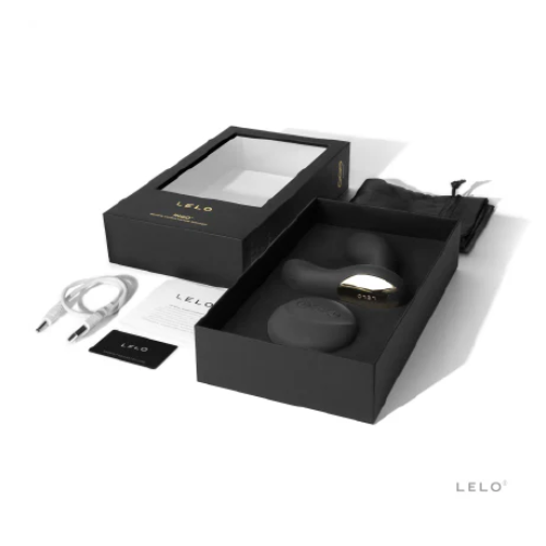 LELO Hugo vibrating prostate toy in black