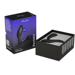 KSutra – We-Vibe Vector Black ergonomic grip and sleek design