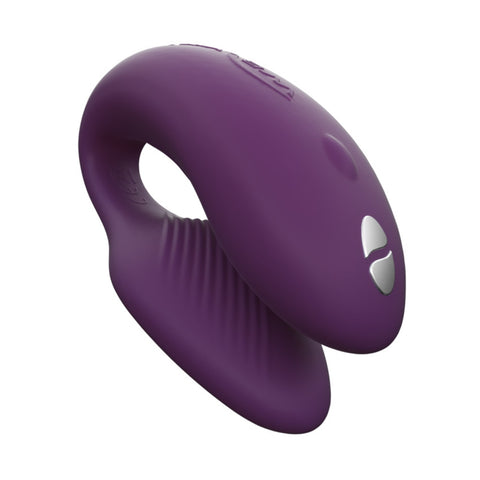 we-vibe couples remote control vibrator purple – front view