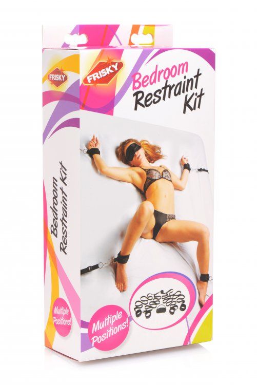 Frisky Bedroom Restraint Kit - Black - My Store