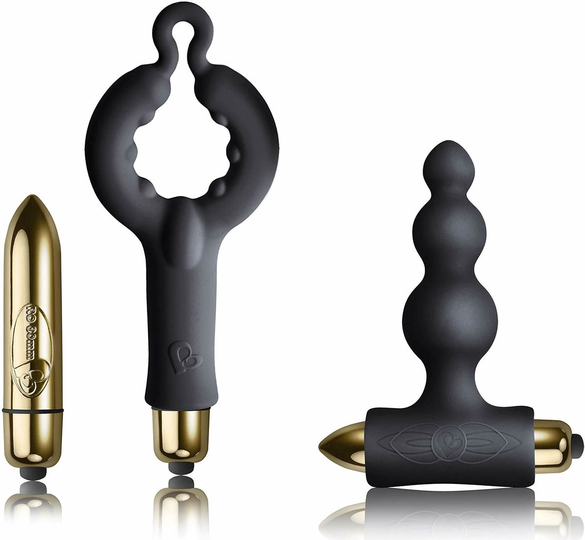 Rocks Off Be Mine Set - Black/Gold - My Store