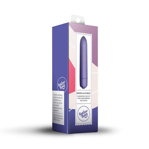 Rocks Off Sugar Boo Berri Licious Vibrating Bullet - Purple - My Store
