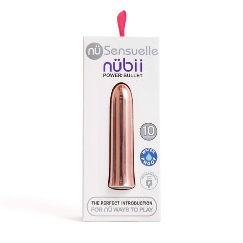 Sensuelle Nubii 15 Function Bullet - Rose Gold - My Store