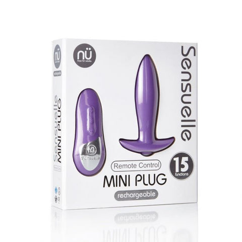Nu Sensuelle Remote Control Mini Plug - Purple - My Store