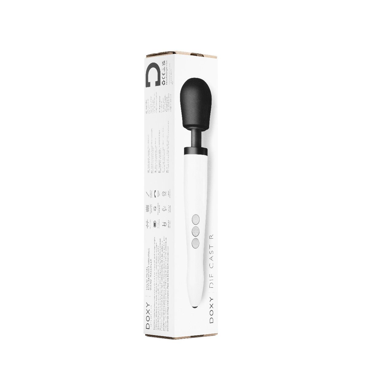 Doxy Die Cast Rechargeable - Stardust White - My Store