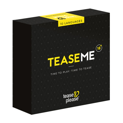 Tease & Please Tease Me Time To Play Time To Tease Set - Pink/Black - My Store