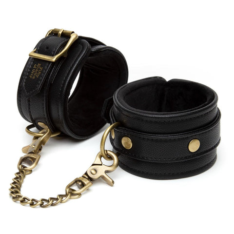 Fifty Shades of Grey Bound to You Ankle Cuffs - Black - My Store