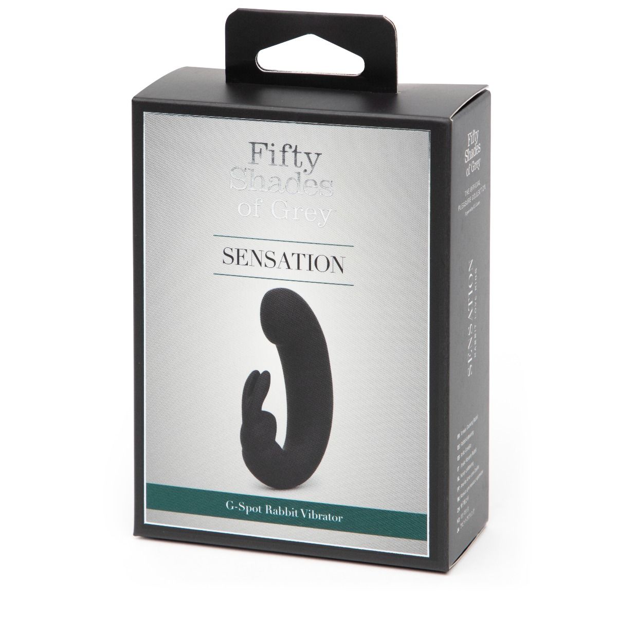 Fifty Shades of Grey Sensation Rechargeable G-Spot Rabbit Vibrator - Black - My Store