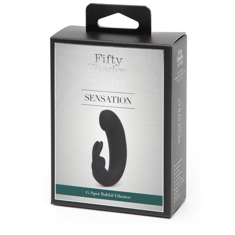 Fifty Shades of Grey Sensation Rechargeable G-Spot Rabbit Vibrator - Black - My Store