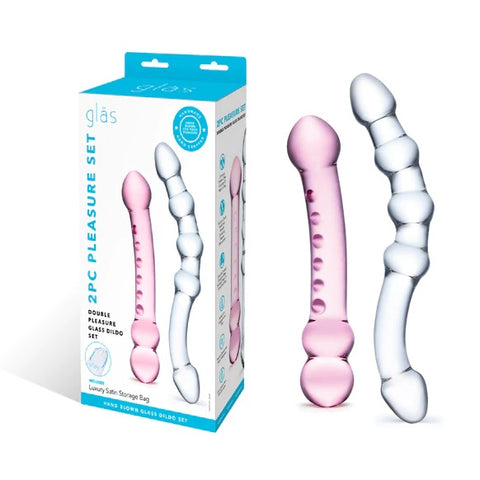 Glas Double Pleasure Set -Rose/Clear - My Store