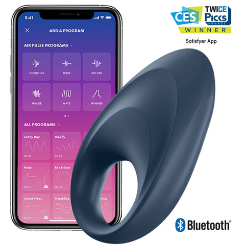 Satisfyer | Mighty One Ring Vibrator - Blue
