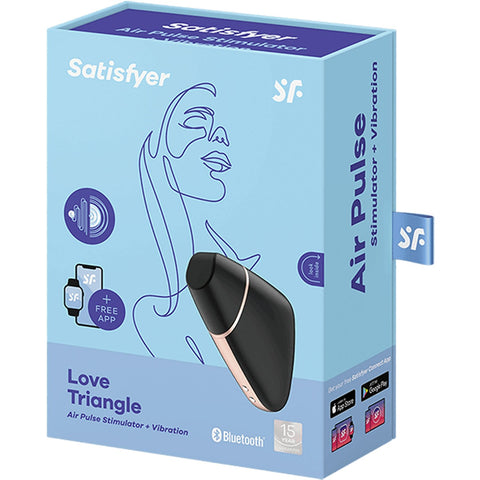 Satisfyer Love Triangle Stimulator - Black - My Store