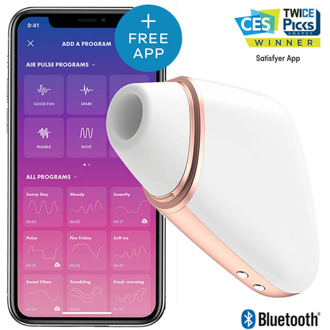 Satisfyer | Love Triangle Air Pulse Stimulator - White