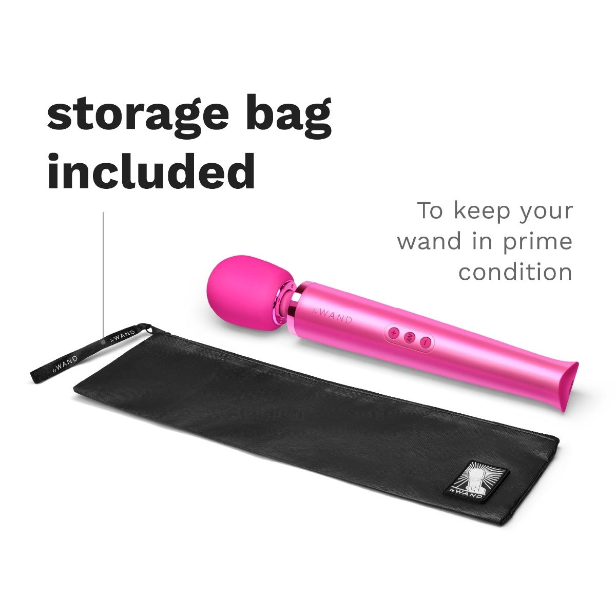 LE WAND | Rechargeable Vibrating Massager - Magenta