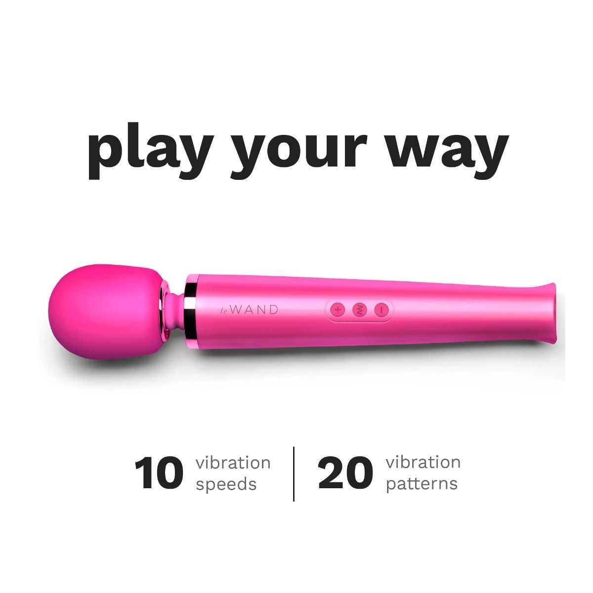 LE WAND | Rechargeable Vibrating Massager - Magenta