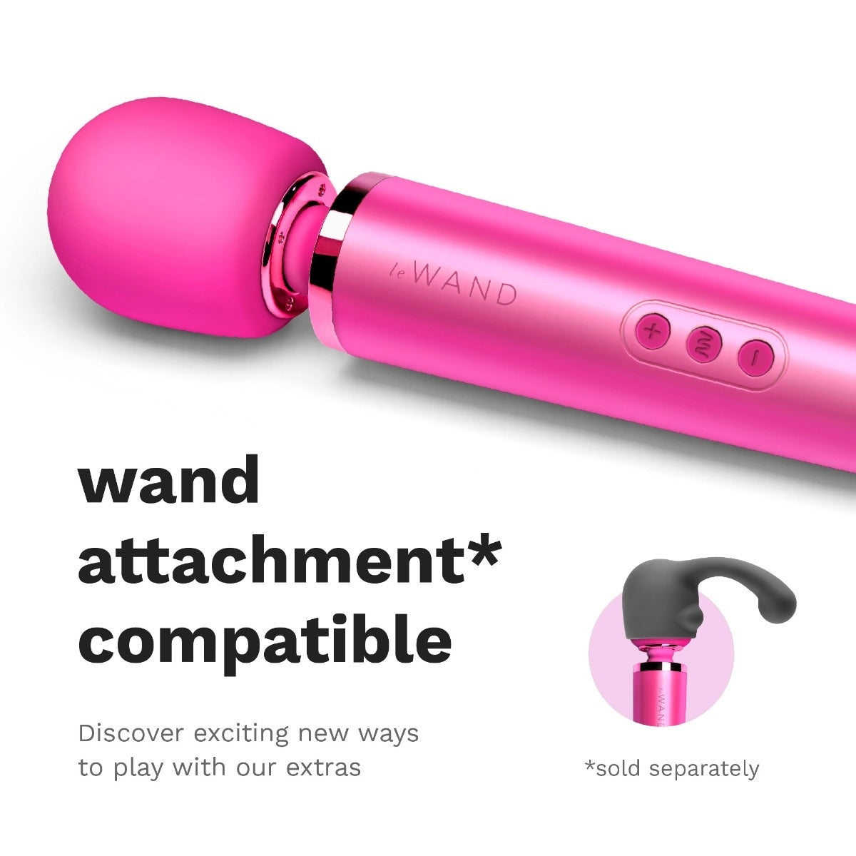 LE WAND | Rechargeable Vibrating Massager - Magenta