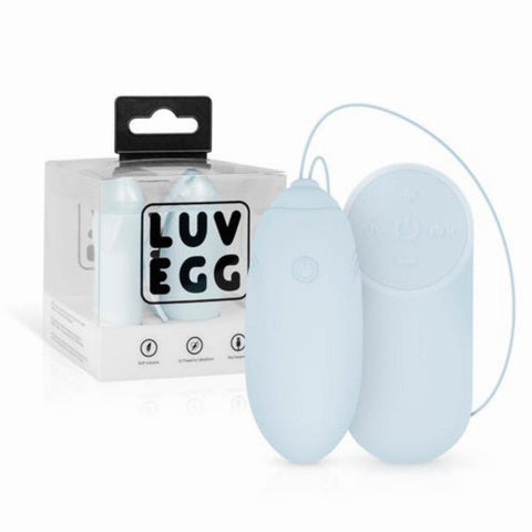 Luv Egg Vibrating Egg - Blue - My Store