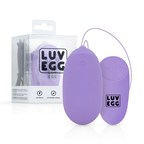 Luv Egg XL Vibrating Egg - Purple - My Store