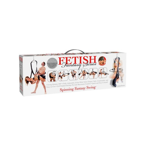 Fetish Fantasy Series Spinning Fantasy Swing - Black - My Store