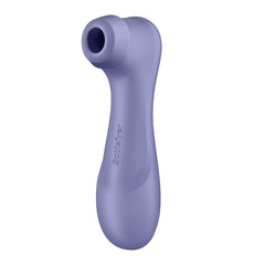 Front view of Satisfyer Pro 2 Generation 3 in lilac with ergonomic design