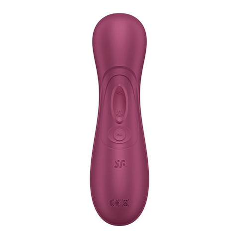 Satisfyer | Pro 2 Generation 3 With Liquid Air Technology, Vibration And Bluetooth/App - Wine Red