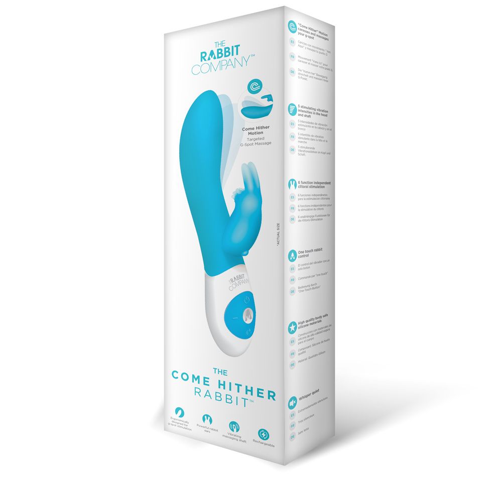 The Come Hither Rabbit - Blue - My Store