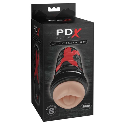 PDX Elite Air Tight Oral Stroker - Light/Black - My Store