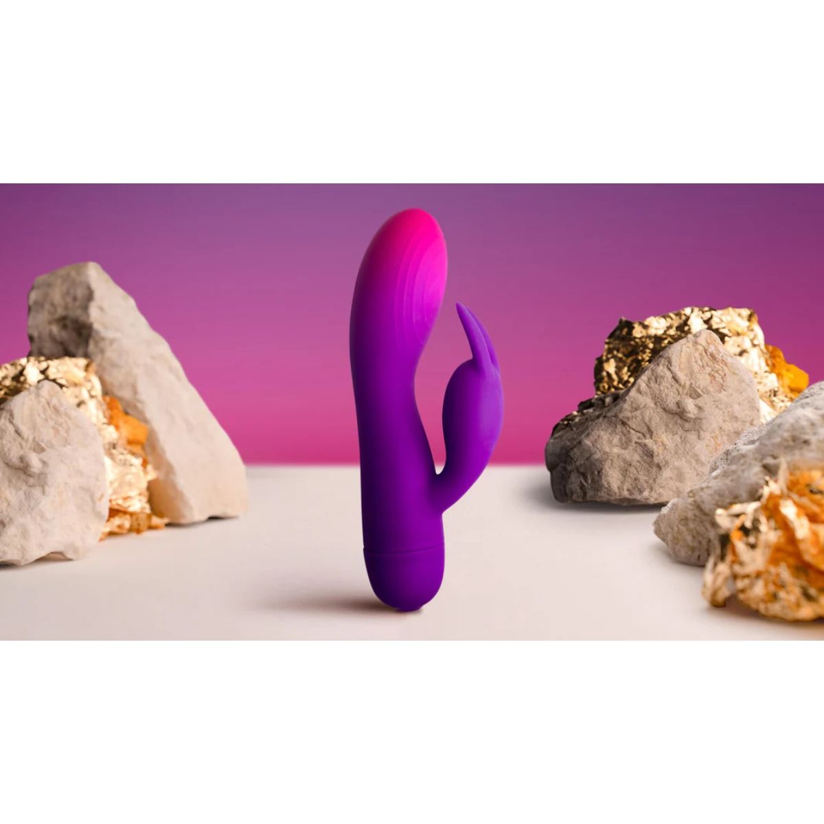 Rocks Off Glo-Girl Rabbit - Purple - My Store