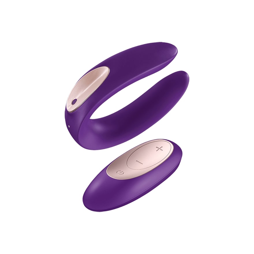 Satisfyer | Double Plus Remote Control Vibrator - Purple
