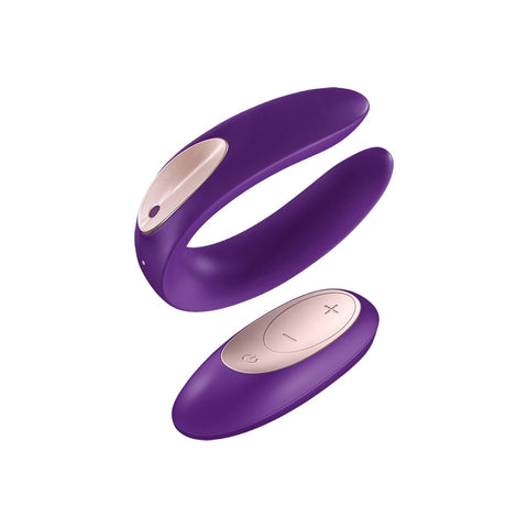 Satisfyer | Double Plus Remote Control Vibrator - Purple