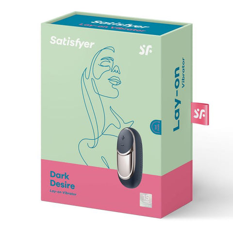 Satisfyer Dark Desire Vibrator - Blue - My Store