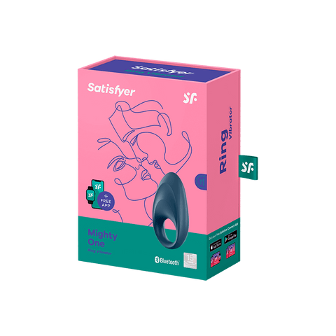 Satisfyer | Mighty One Ring Vibrator - Blue