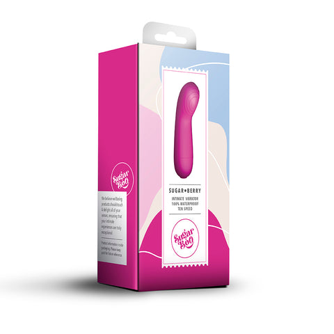 Rocks Off Sugar Boo Sugar Berry Intimate Vibrator - Pink - My Store