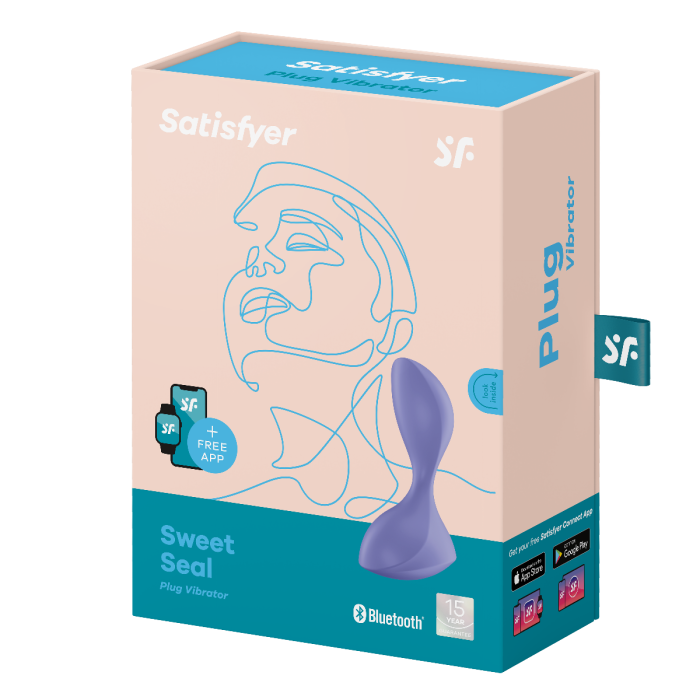 Satisfyer Sweet Seal Connect App - Lilac - My Store