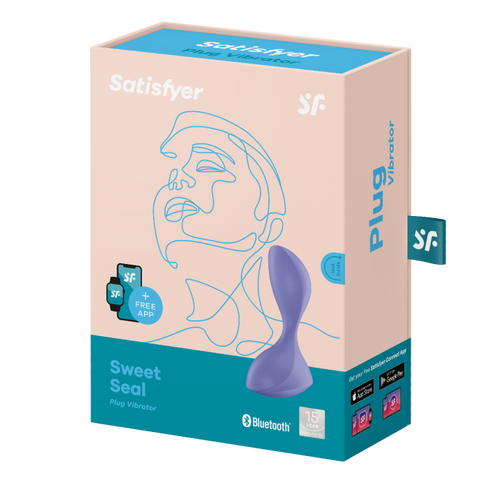 Satisfyer Sweet Seal Connect App - Lilac - My Store