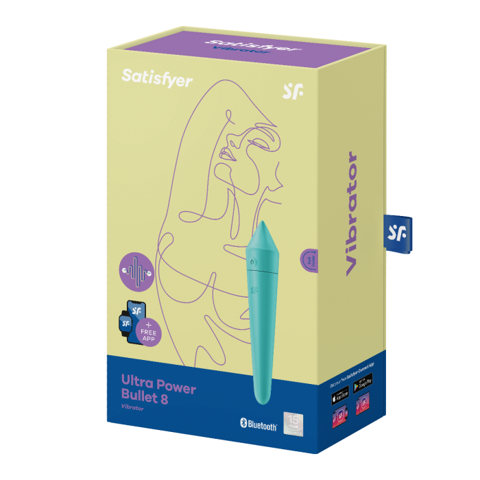 Satisfyer Ultra Power Bullet 8 - Turquoise - My Store