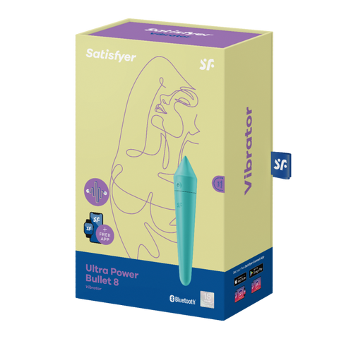 Satisfyer Ultra Power Bullet 8 - Turquoise - My Store