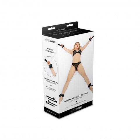 Whipsmart Diamond Bed Ties - Black - My Store