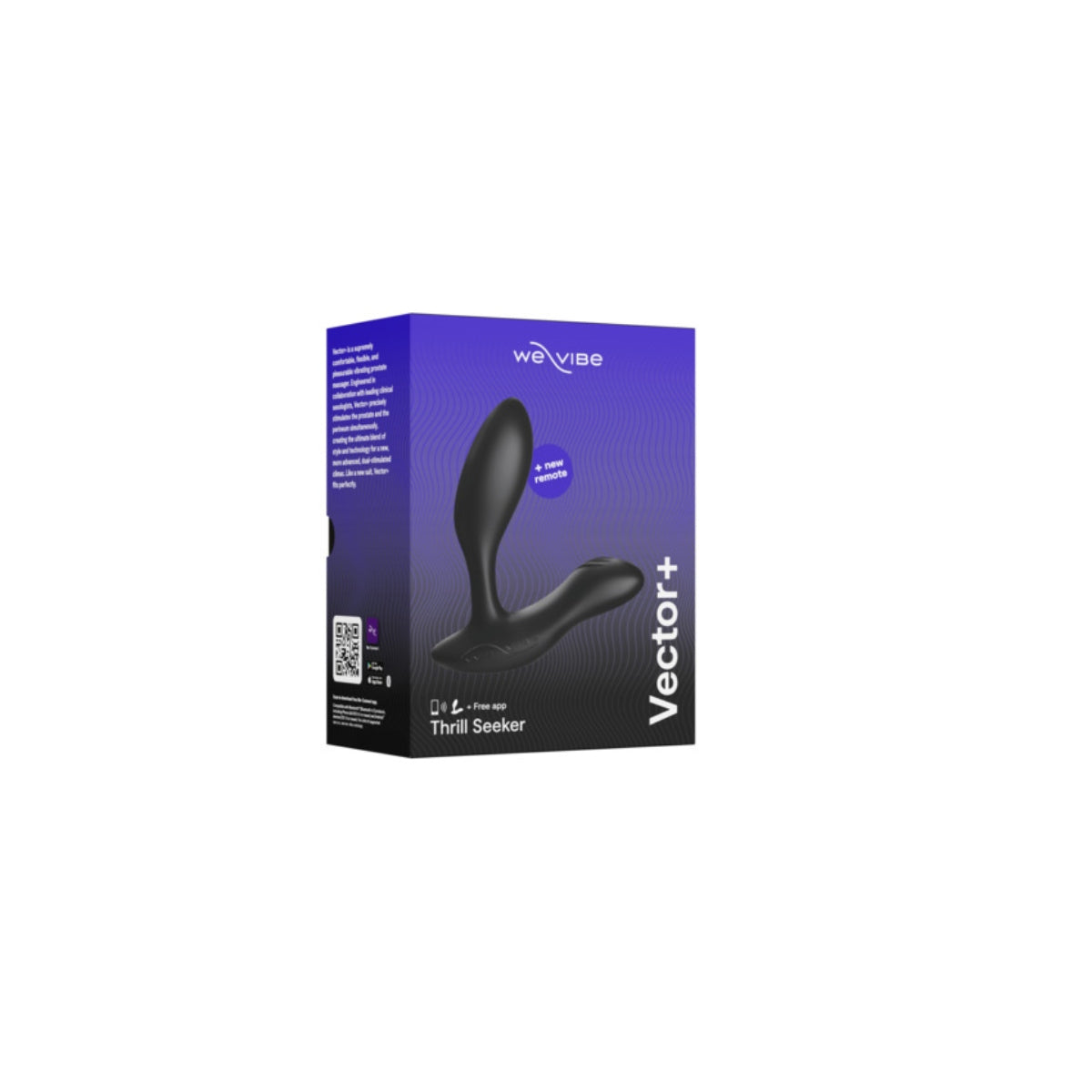 KSutra – We-Vibe Vector Black Packaging Box Front View